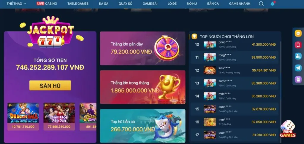 Đa dạng trò chơi cá cược tại Bayvip